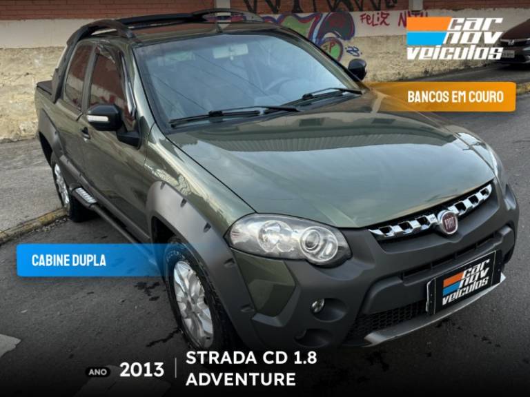 FIAT - STRADA - 2013/2013 - Verde - R$ 53.900,00