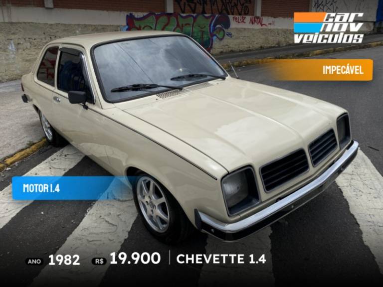 CHEVROLET - CHEVETTE - 1982/1982 - Bege - R$ 19.900,00