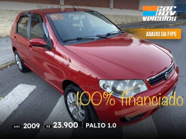 FIAT - PALIO - 2009/2009 - Vermelha - R$ 23.900,00