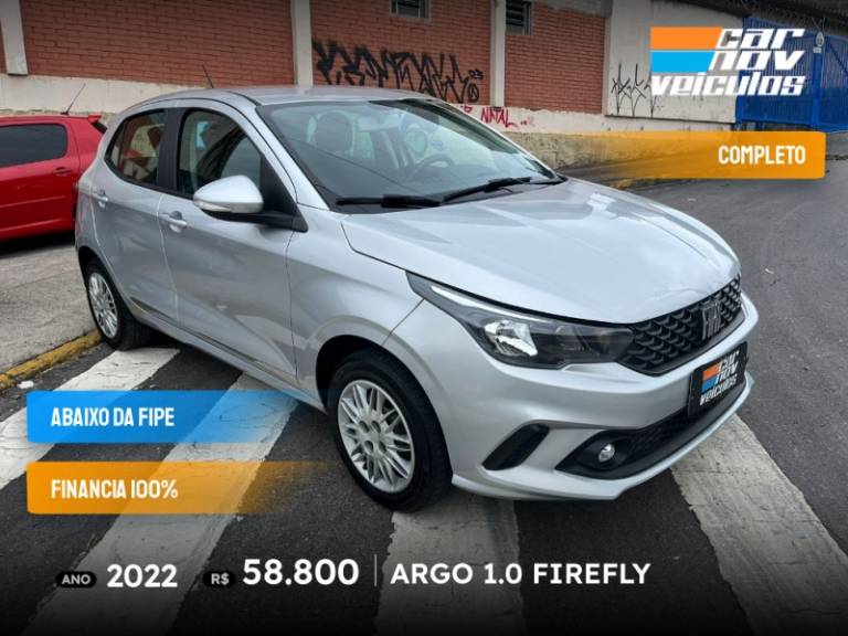 FIAT - ARGO - 2022/2022 - Prata - R$ 58.800,00