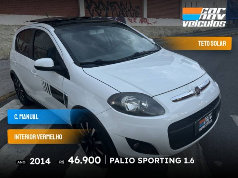 FIAT - PALIO - 2014/2014 - Branca - R$ 46.900,00