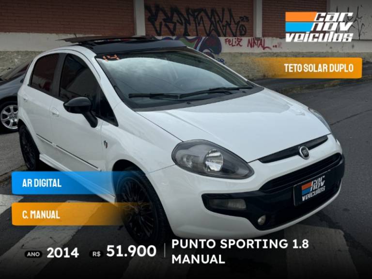 FIAT - PUNTO - 2014/2014 - Branca - R$ 51.900,00