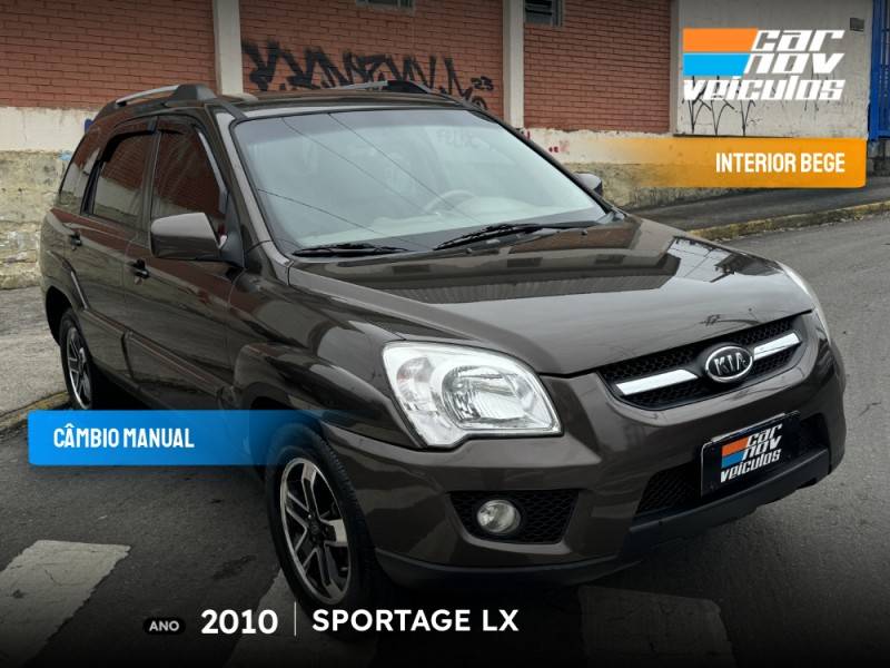 KIA MOTORS - SPORTAGE - 2010/2010 - Marrom - R$ 43.900,00