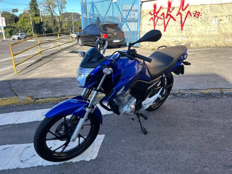 HONDA - CG 160 - 2022/2022 - Azul - R$ 17.500,00