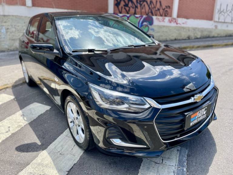 CHEVROLET - ONIX - 2020/2020 - Preta - R$ 75.900,00