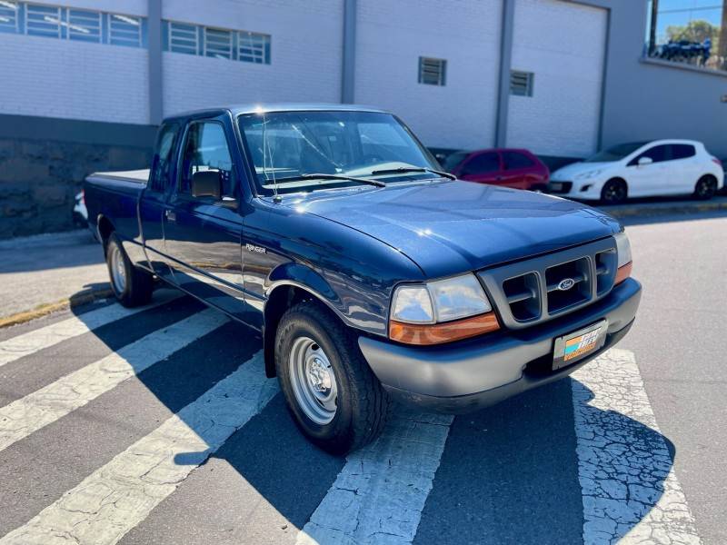 FORD - RANGER - 1998/1999 - Azul - R$ 45.900,00