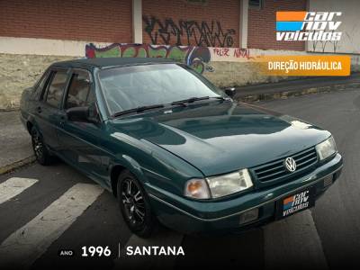 VOLKSWAGEN - SANTANA - 1996/1996 - Verde - R$ 14.900,00