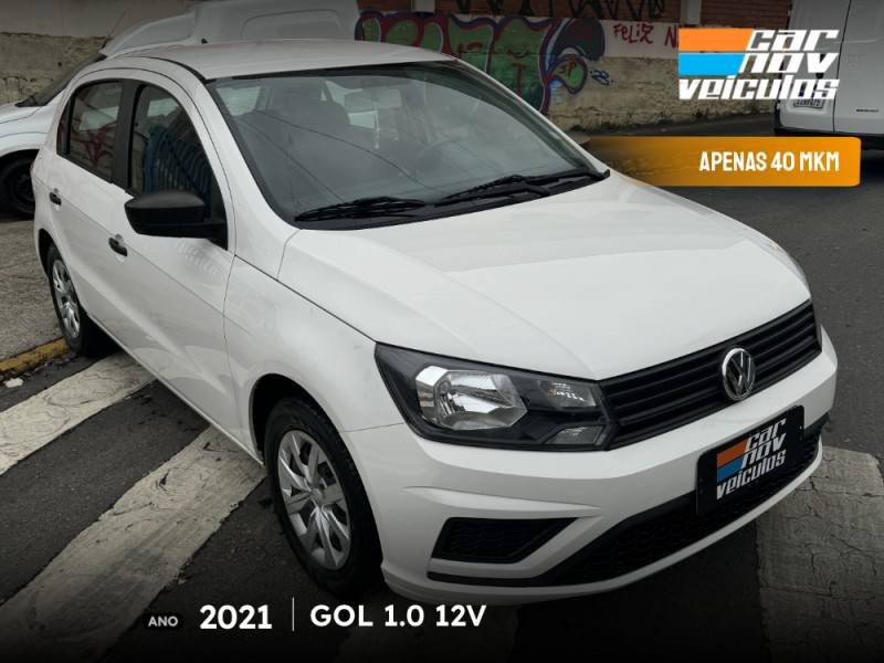 VOLKSWAGEN - GOL - 2021/2021 - Branca - R$ 53.900,00